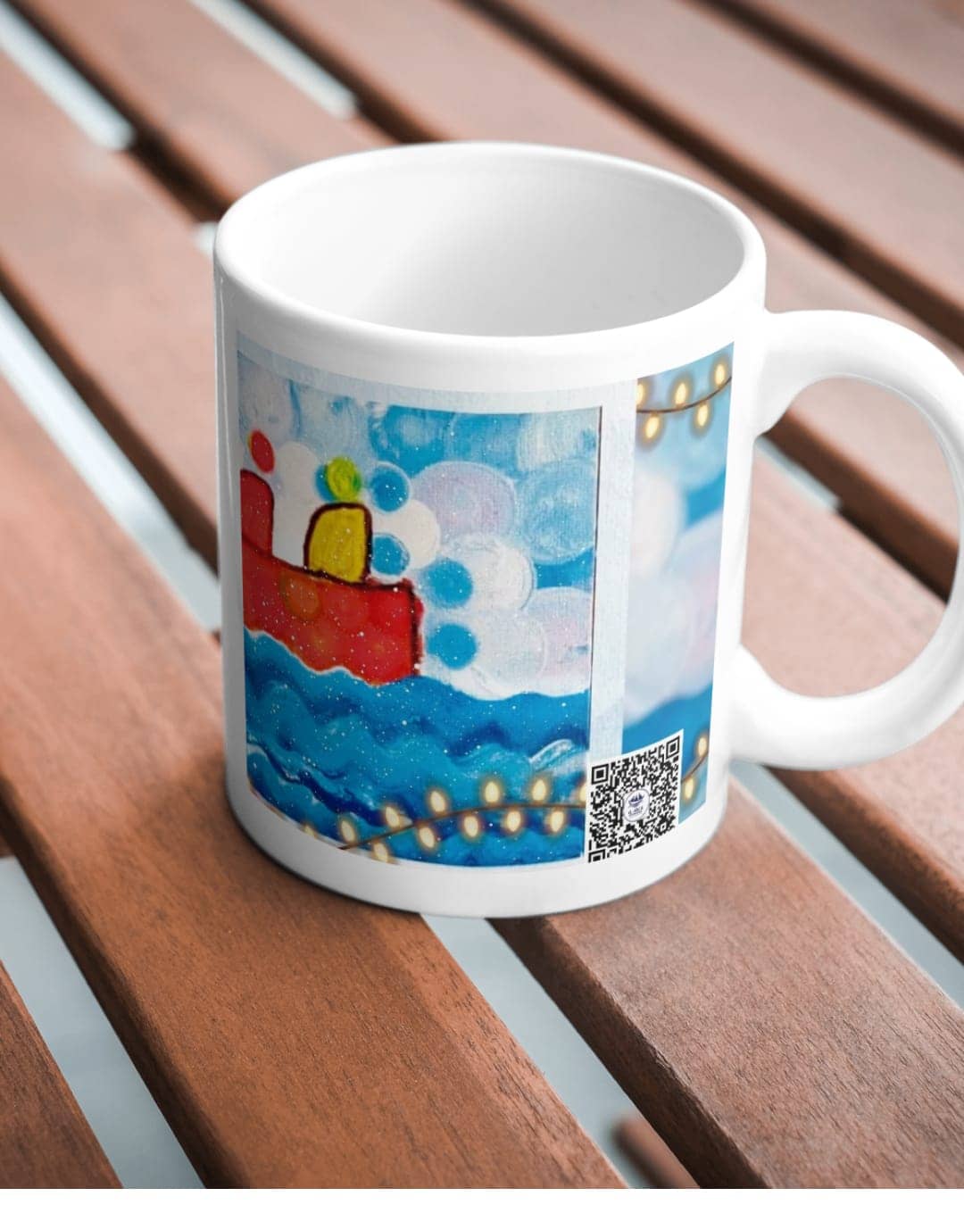 Tazas blancas personalizadas